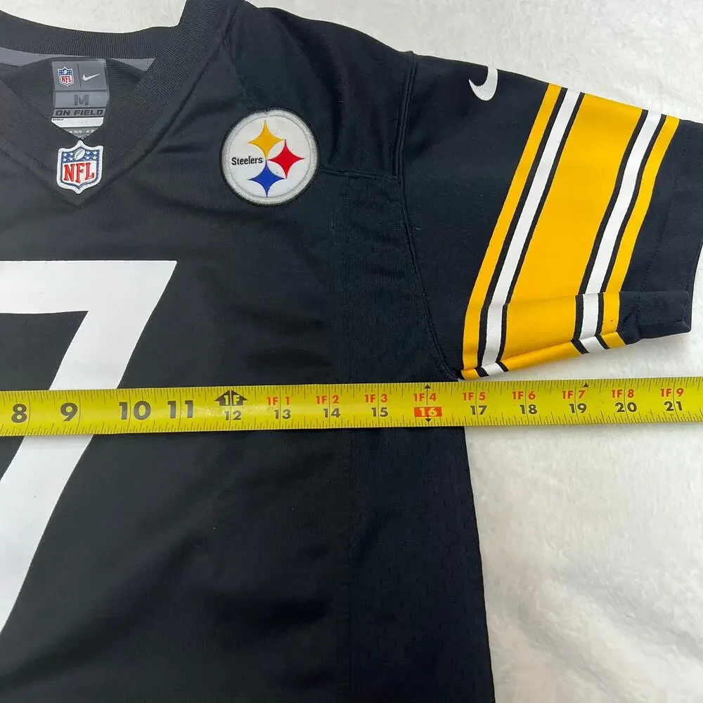 NFL Pittsburgh Steelers Youth Ben Roethlisberger Jersey Size M Football Playoffs